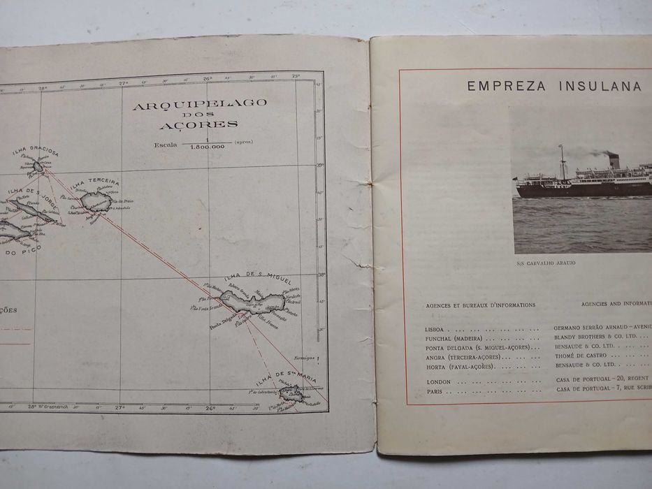 Empresa Insulana de Navegação - documentos alguns únicos