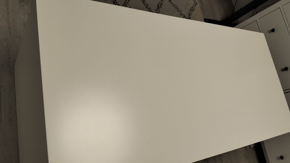 MALM biurko białe Ikea 140*65 vm