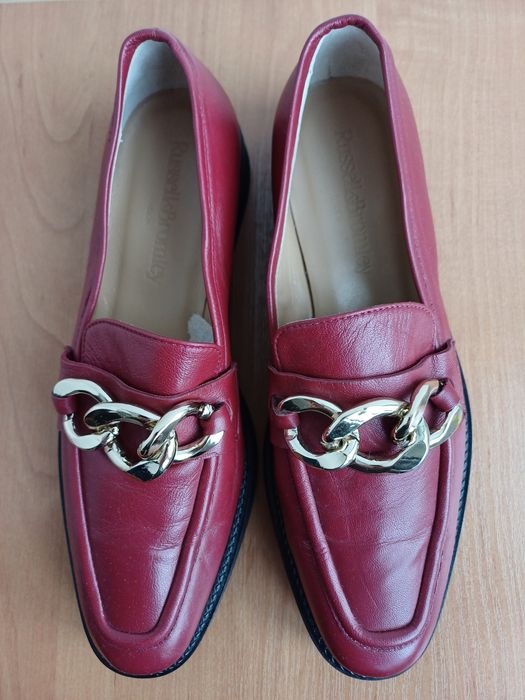 Женские туфли лоферы Russell & Bromley (оригинал)made in Italy 39
