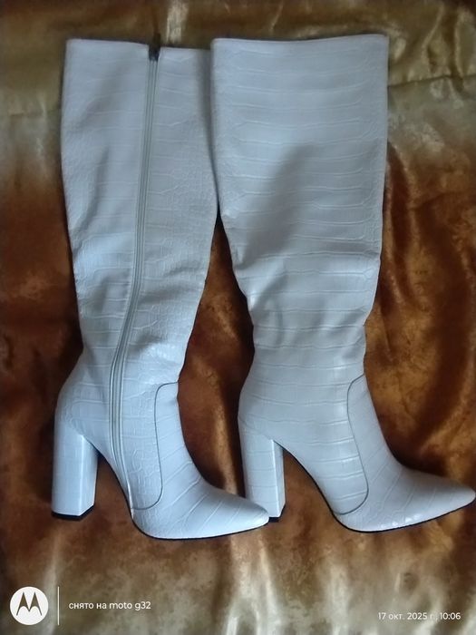 Продам шкіряні чоботи