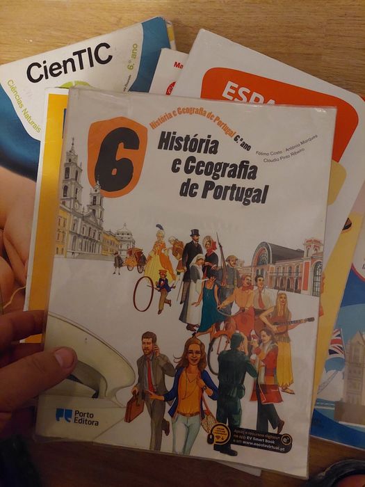 8 livros do 6 ano