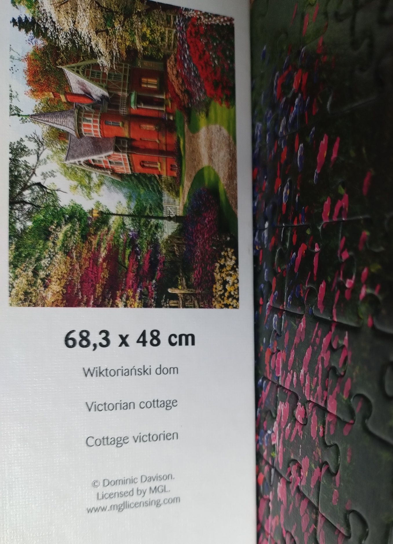 Puzzle 1000el. Trefl Premium Quality Wiktoriański dom