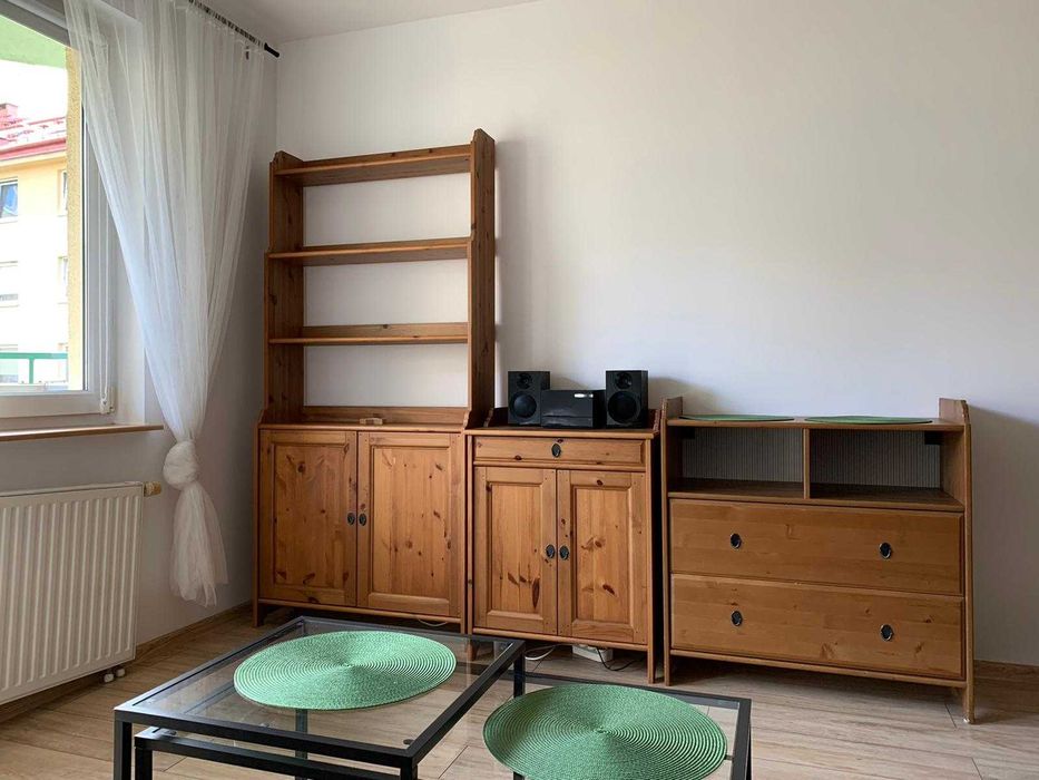Meble drewniane Leksvik (z Ikea)