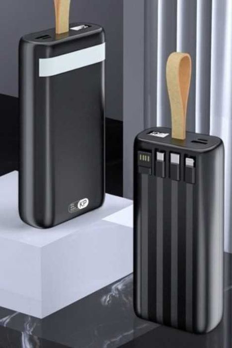 Повербанк Power Bank King Power KP30 30000 mAh LCD LED (ліхтарик LED)