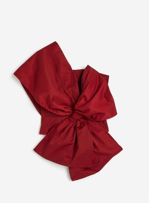 Топ блуза червоний бант HM розмір  S