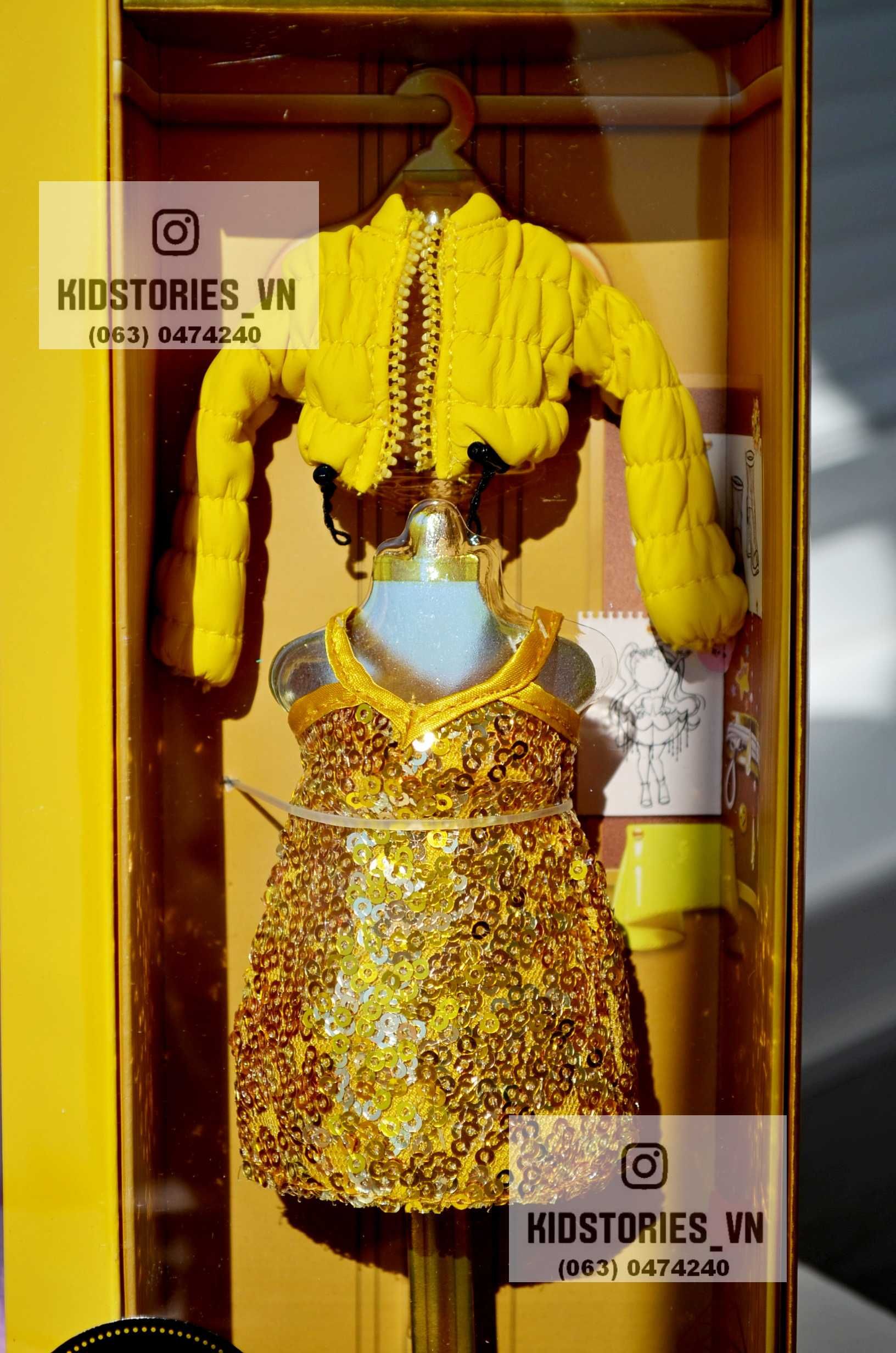 Лялька Rainbow High Sunny Санні Медісон Санни Fantastic Fashion жовта