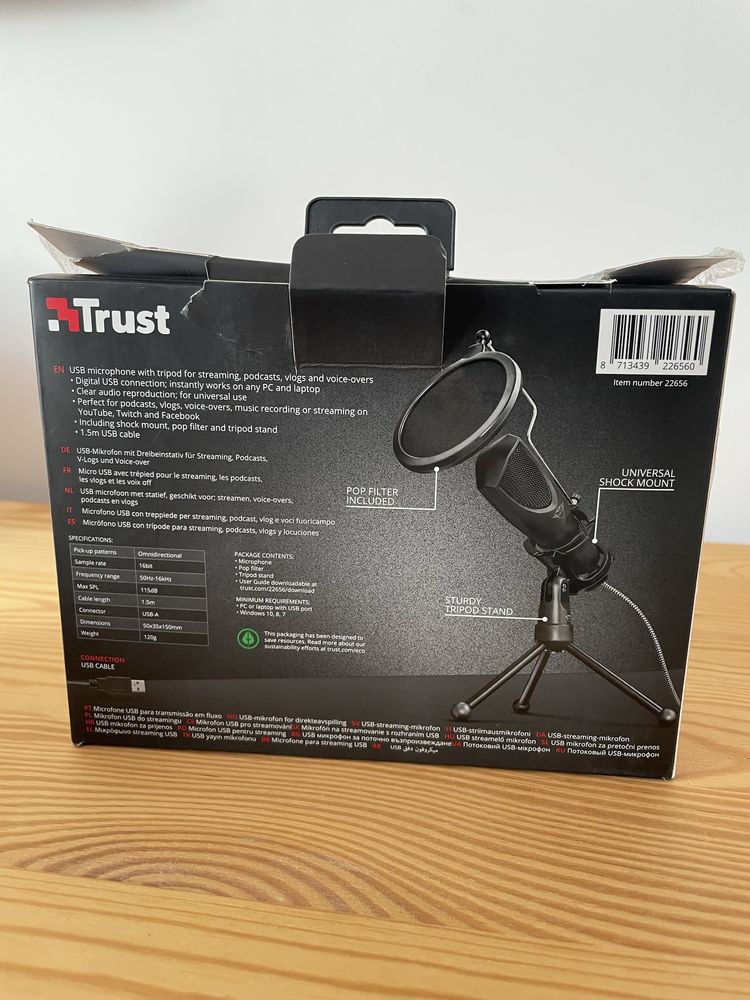 Mikrofon TRUST Mantis GXT 232