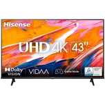 Telewizor HISENSE 43A6K UHD 4K Dolby Vision DTS Virtual VIDAA