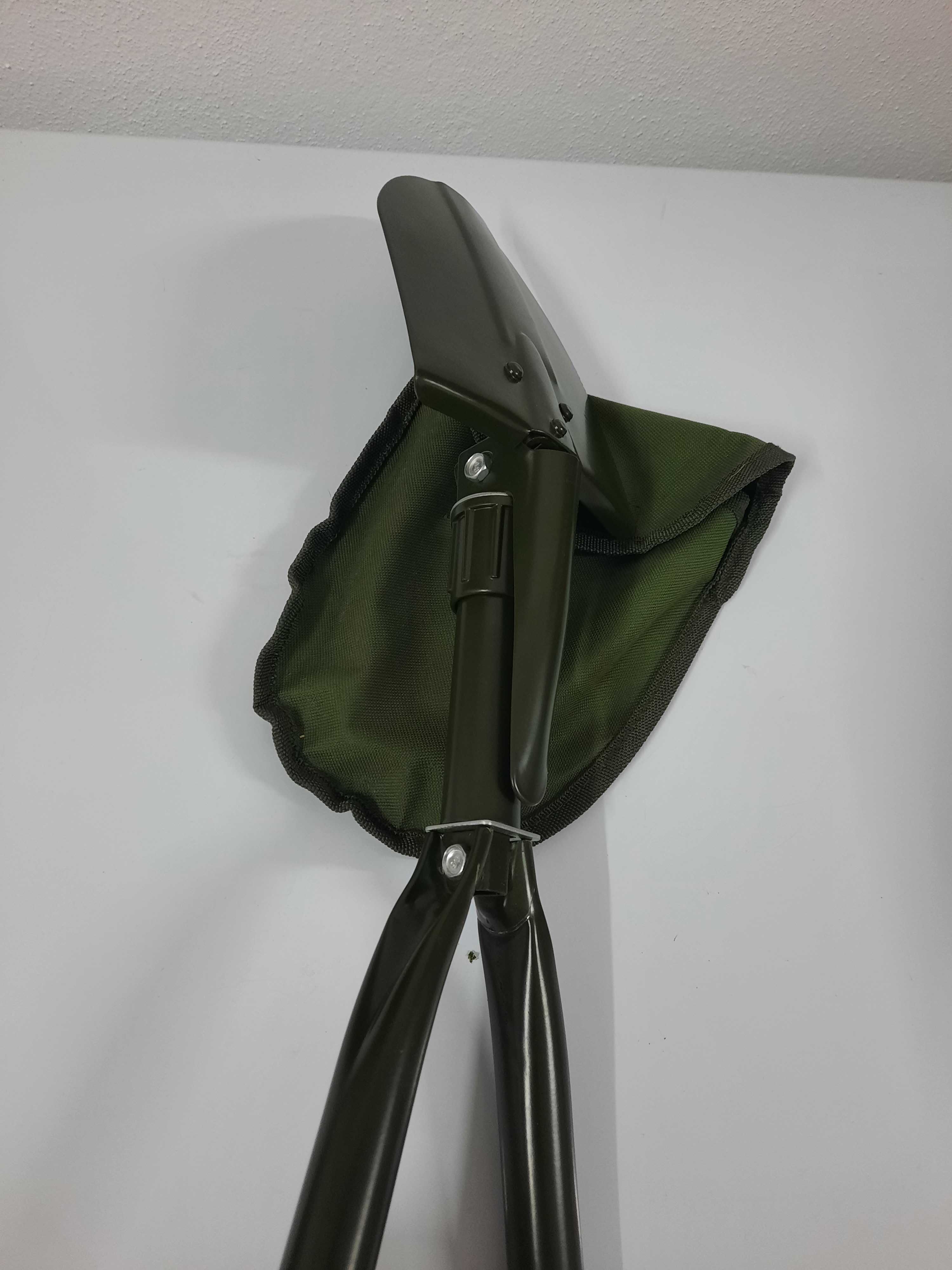Pá de campismo com bolsa