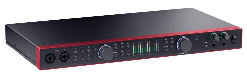 Focusrite Scarlett 18i20 4th Gen – interfejs audio USB