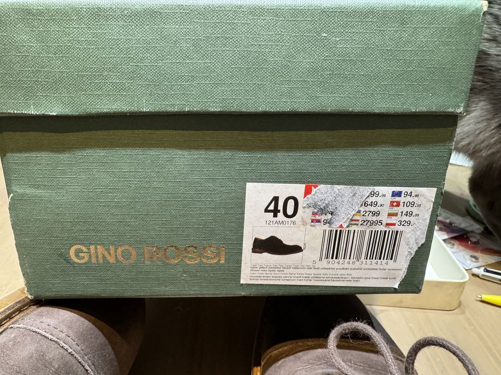 Buty dla chłopca Gino Rossi brązowe 40
