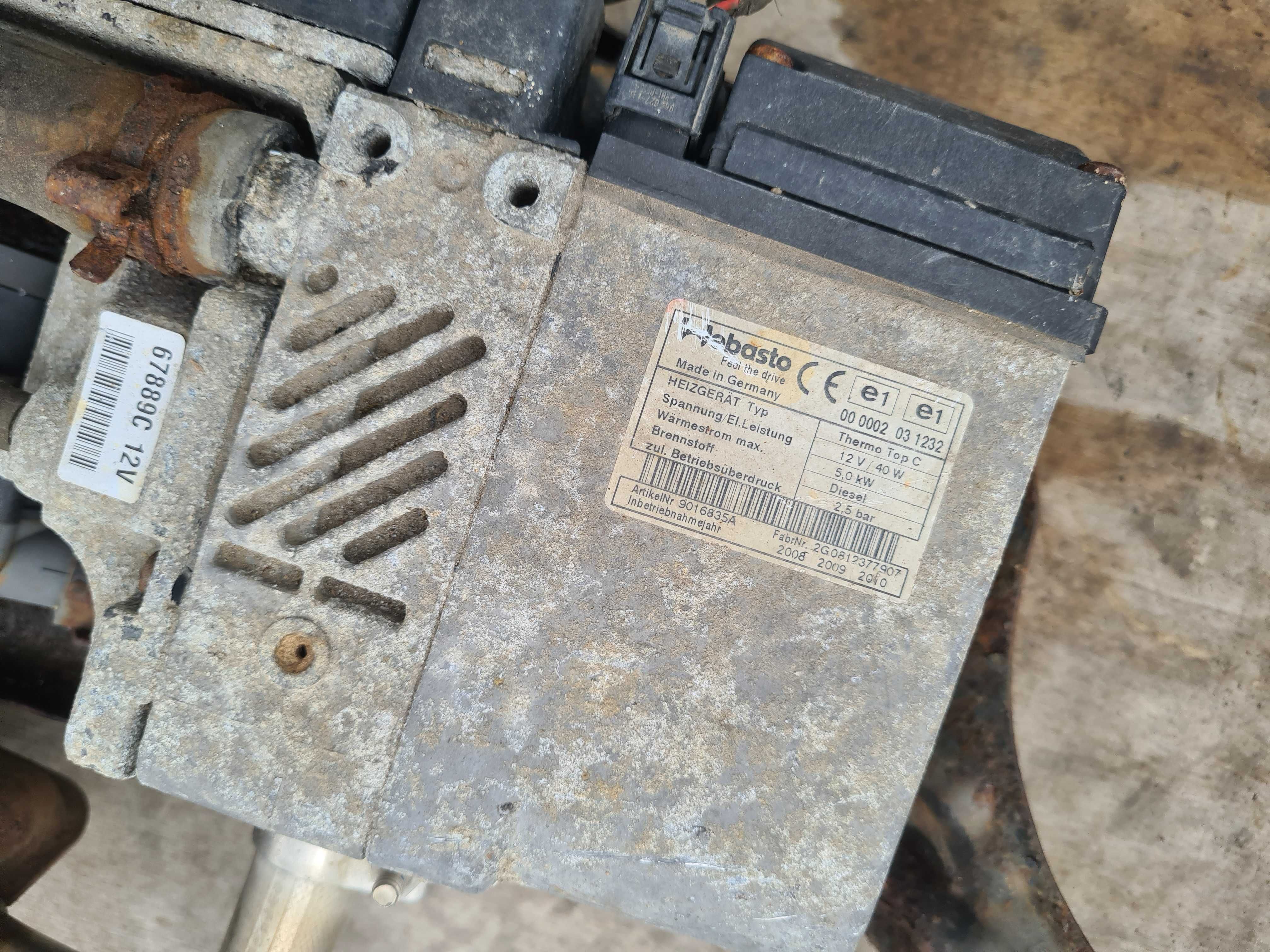 Peugeot Expert II ogrzewanie postojowe WEBASTO Thermo Top C 12V/40W