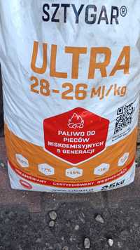 Groszek plus sztygar ultra 28-26 MJ/Kg . Promocja