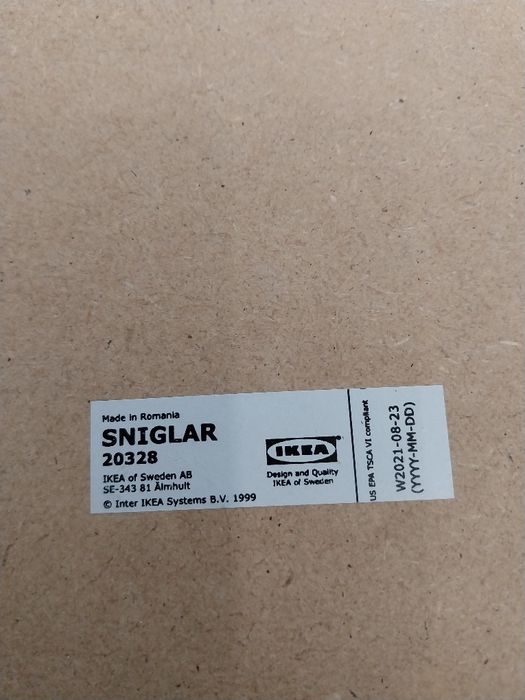 Przewijak ikea sniglar