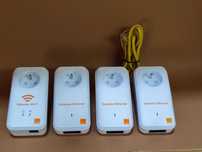 4x AV500 Devolo Powerline Wi-Fi