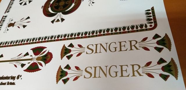 Autocolantes Singer