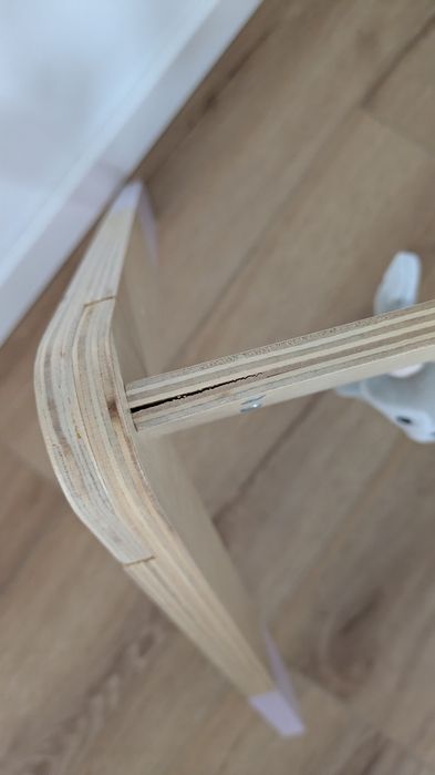 Baby gim stojak edukacyjny drewniany