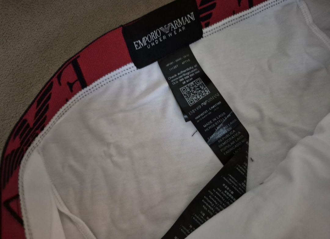 Bokserki Męskie 3pak Emporio Armani M