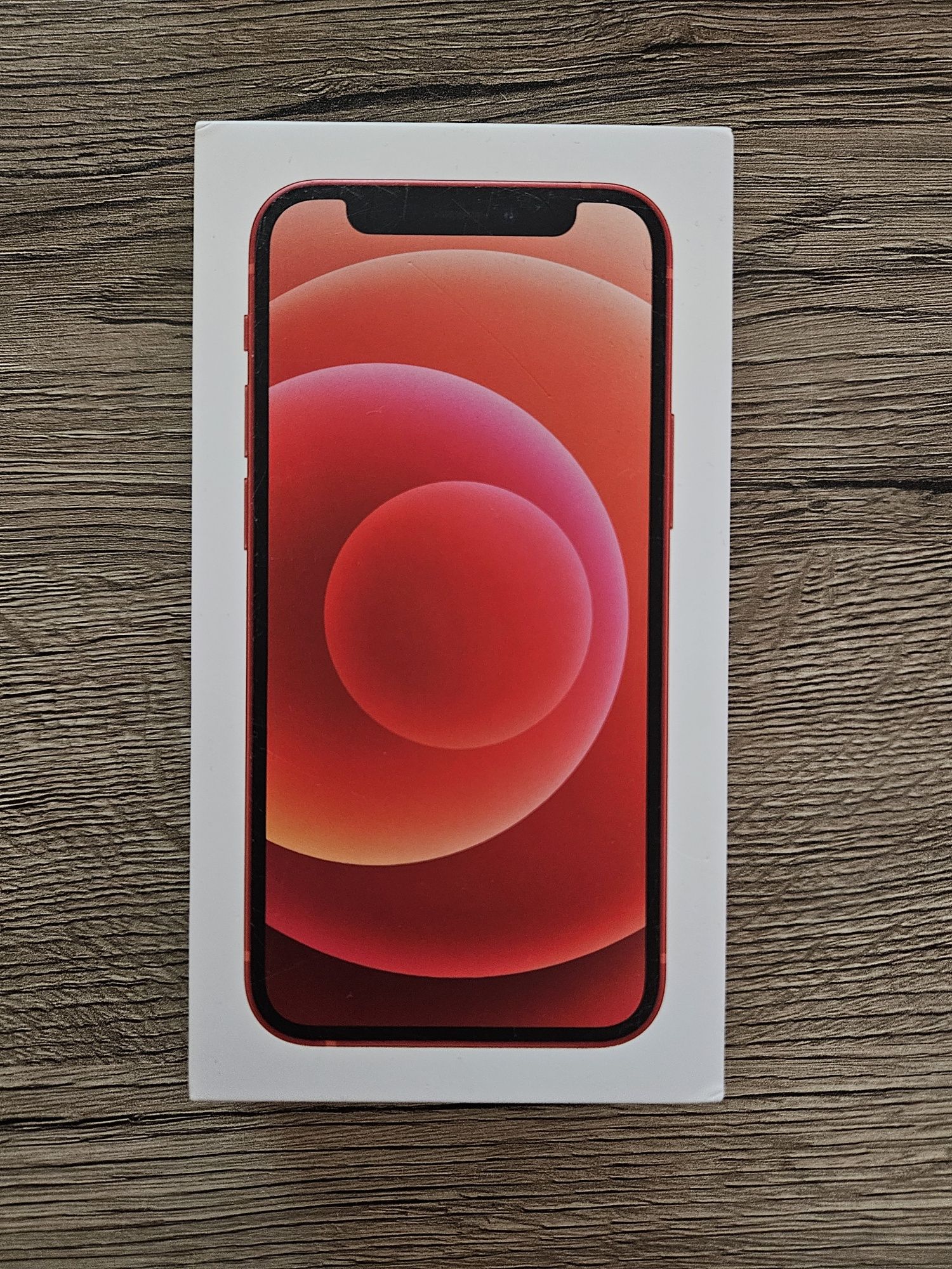 Oryginalne pudełko Iphone 12mini Red