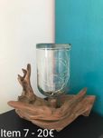Handcrafted Driftwood Light