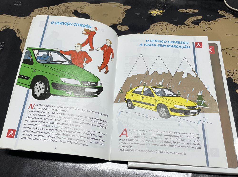 Manual de Instruções e Rede de Portugal Citroen Jumper