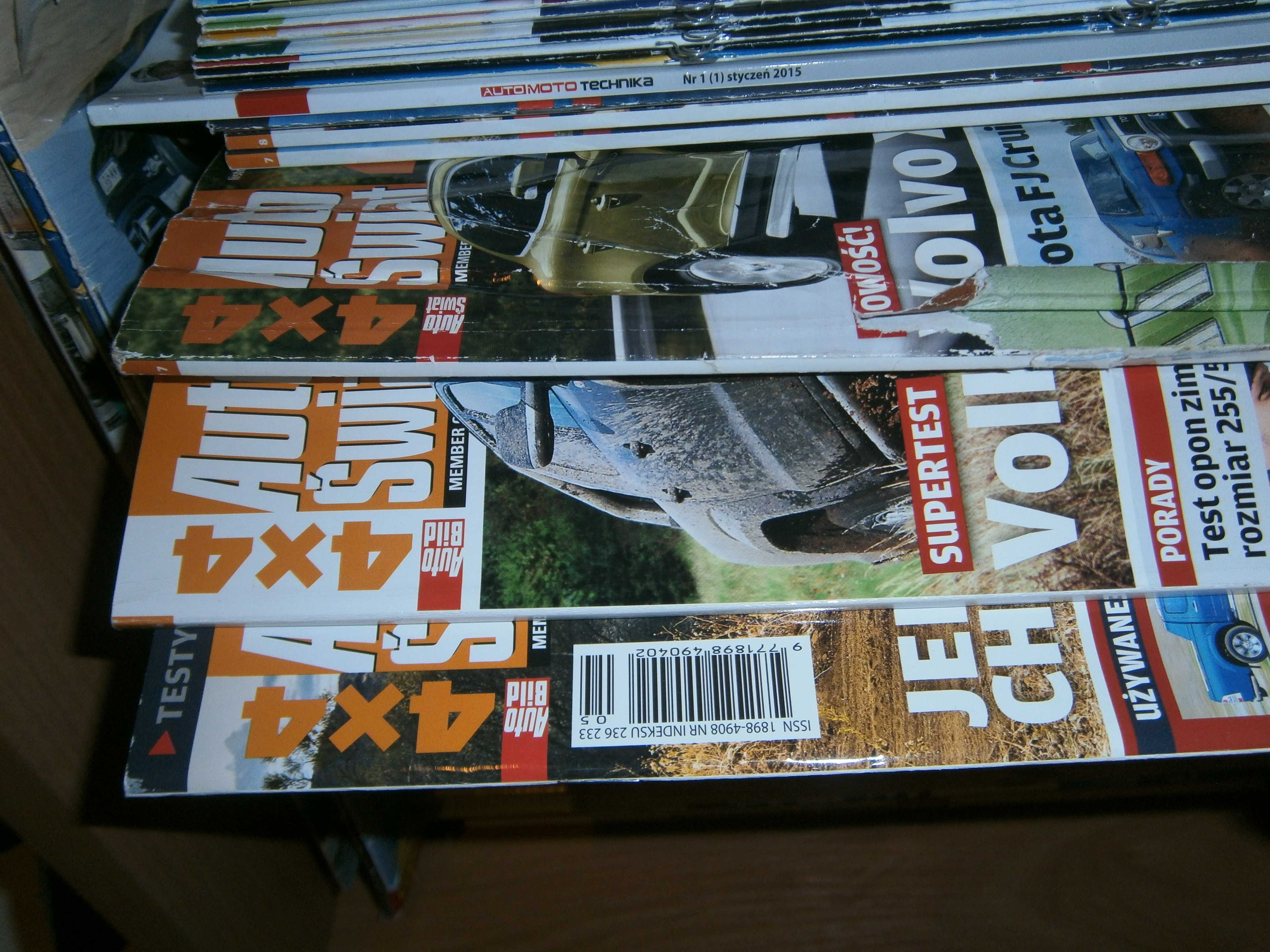 Gazety czasopisma Off road i Auto Świat 4x4