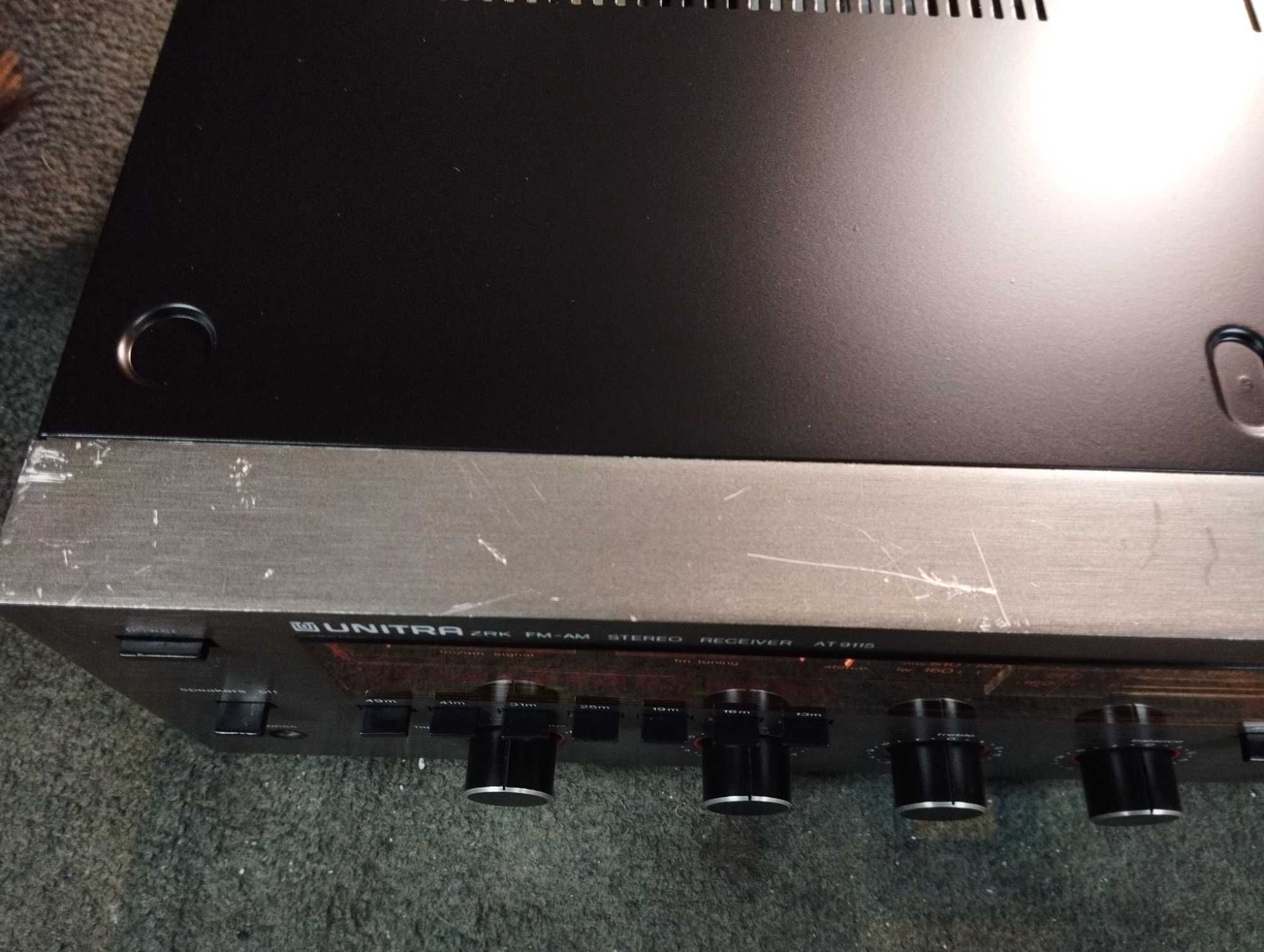 Amplituner radio Stereo Unitra ZRK AT 9115 Unikat Odnowiony