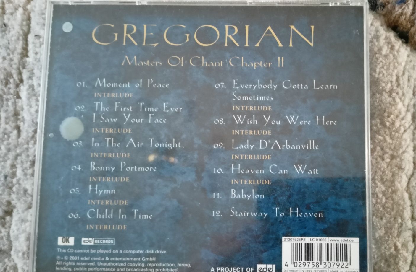 Gregorian . Masters Of Chant Chapter II