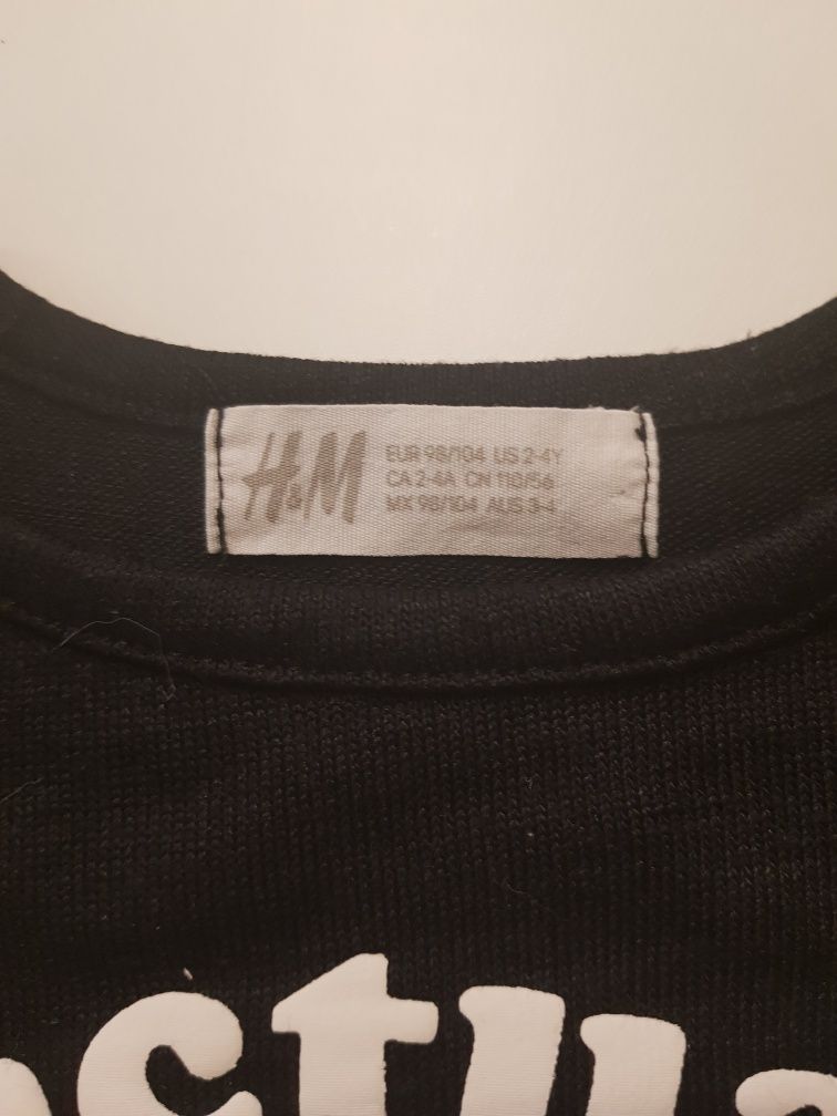 Sweterek z jednorożcem h&m r. 104