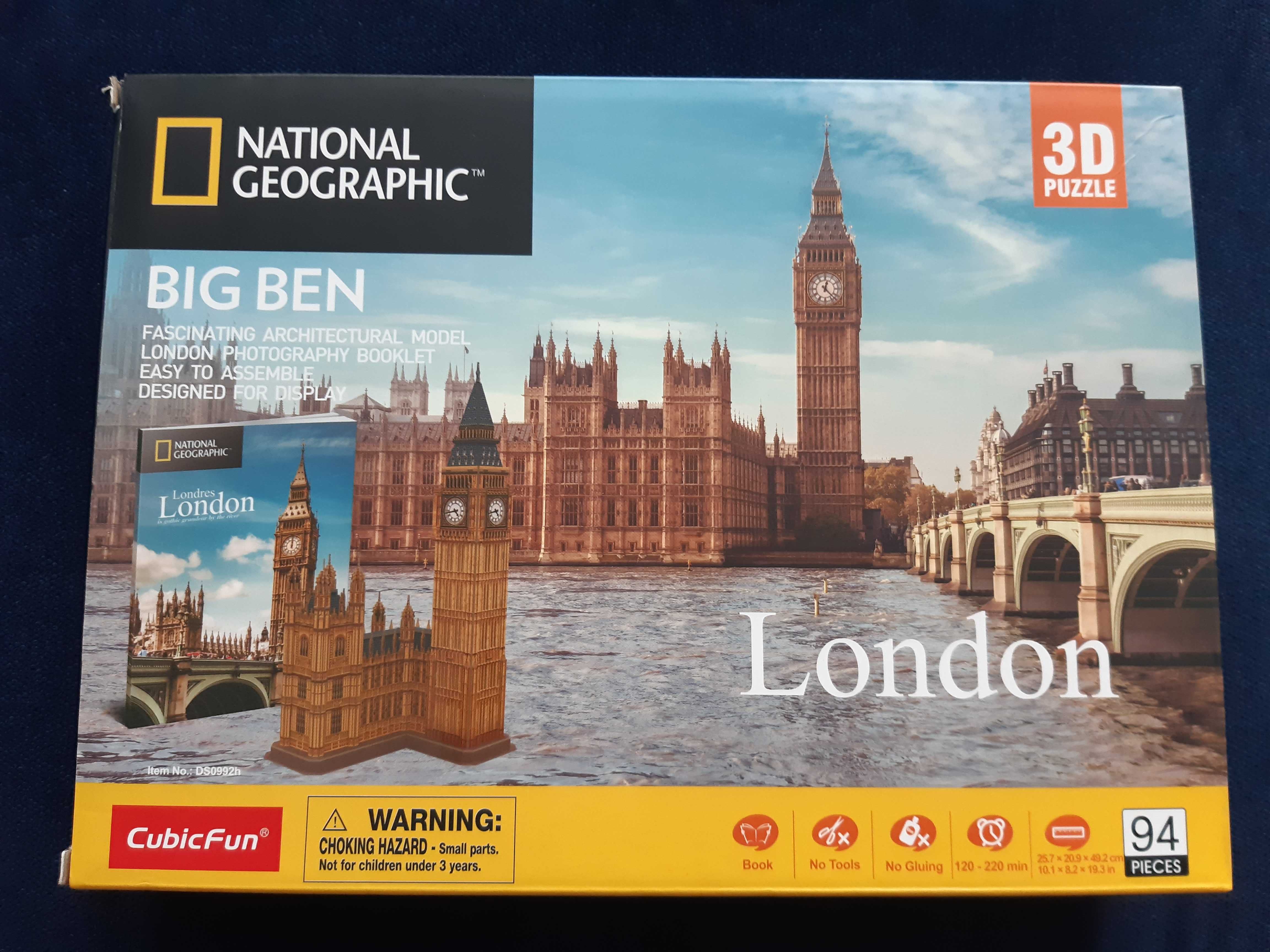 Puzzle 3d - National Geographic - Londyn