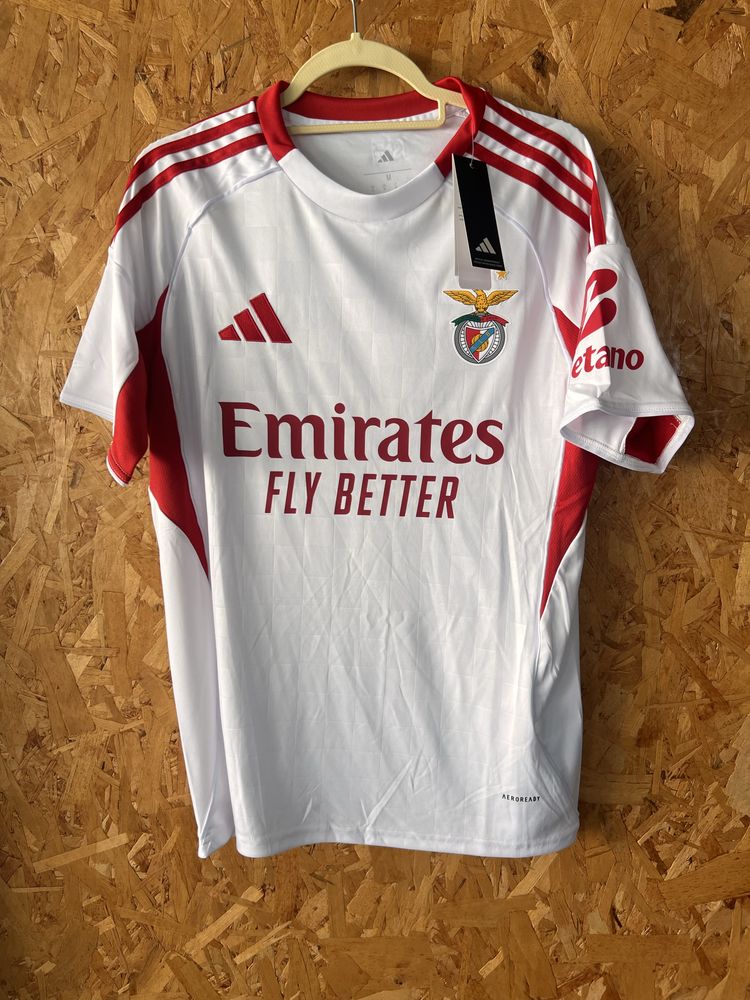 Camisola BENFICA BRANCA 25/26