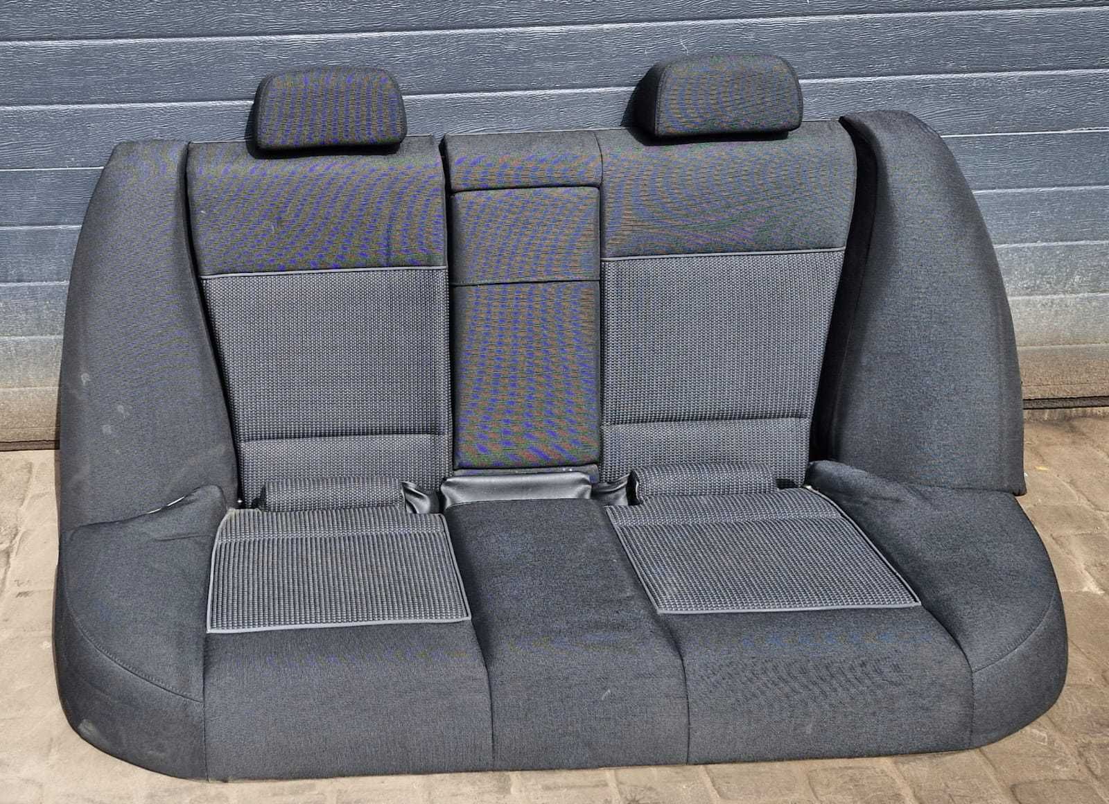 Fotele BMW 3 E46 sedan grzane pompowane dzielona kanapa