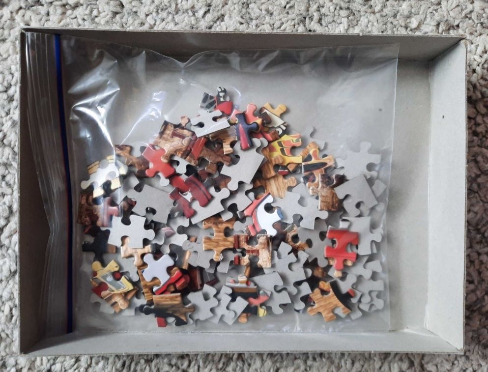Puzzle AUTA 100 elementów, 5+