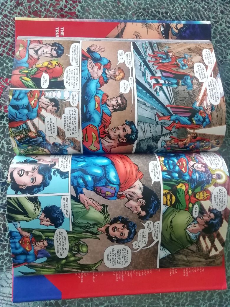 The coming of the supermen dc banda desenhada super homem