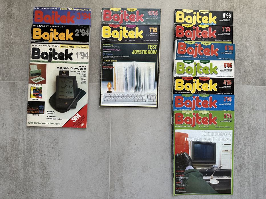 Czasopismo Bajtek - 68 egzemplarzy