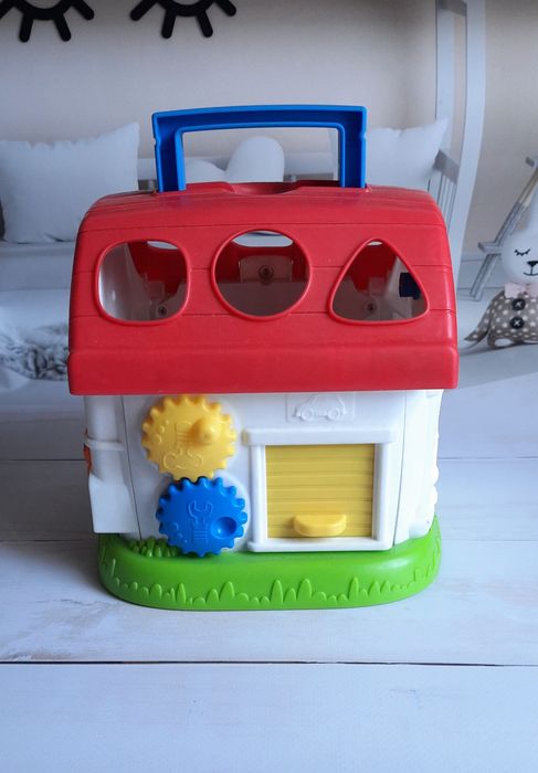 Інтерактивний будинок- сортер розвиваючий 12м+, чудовий стан