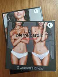 Komplet bielizna damska Pierre Cardin top koszulka figi majtki 95%