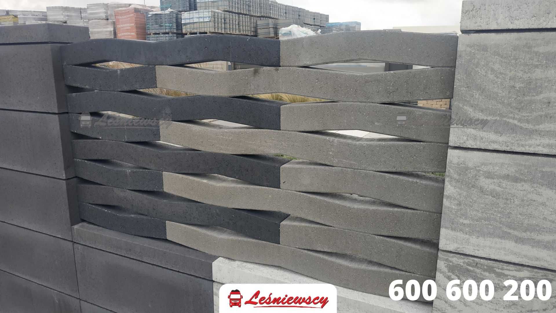 Płot Joniec Roma Mega 76,5x19,5x28,8 cm - NOWOŚĆ płoty modułowe