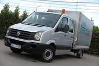 Volkswagen CRAFTER DOKA DUBEL  DOKA 2.0TDI 136KM 7os Paka 3,5m Hak 3.5t webasto Kamera Klima Serwis