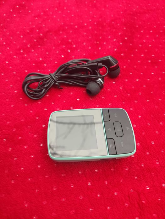 Odtwarzacz muzyki MP3 Bluetooth zielony Radio FM Dyktafon przenośny