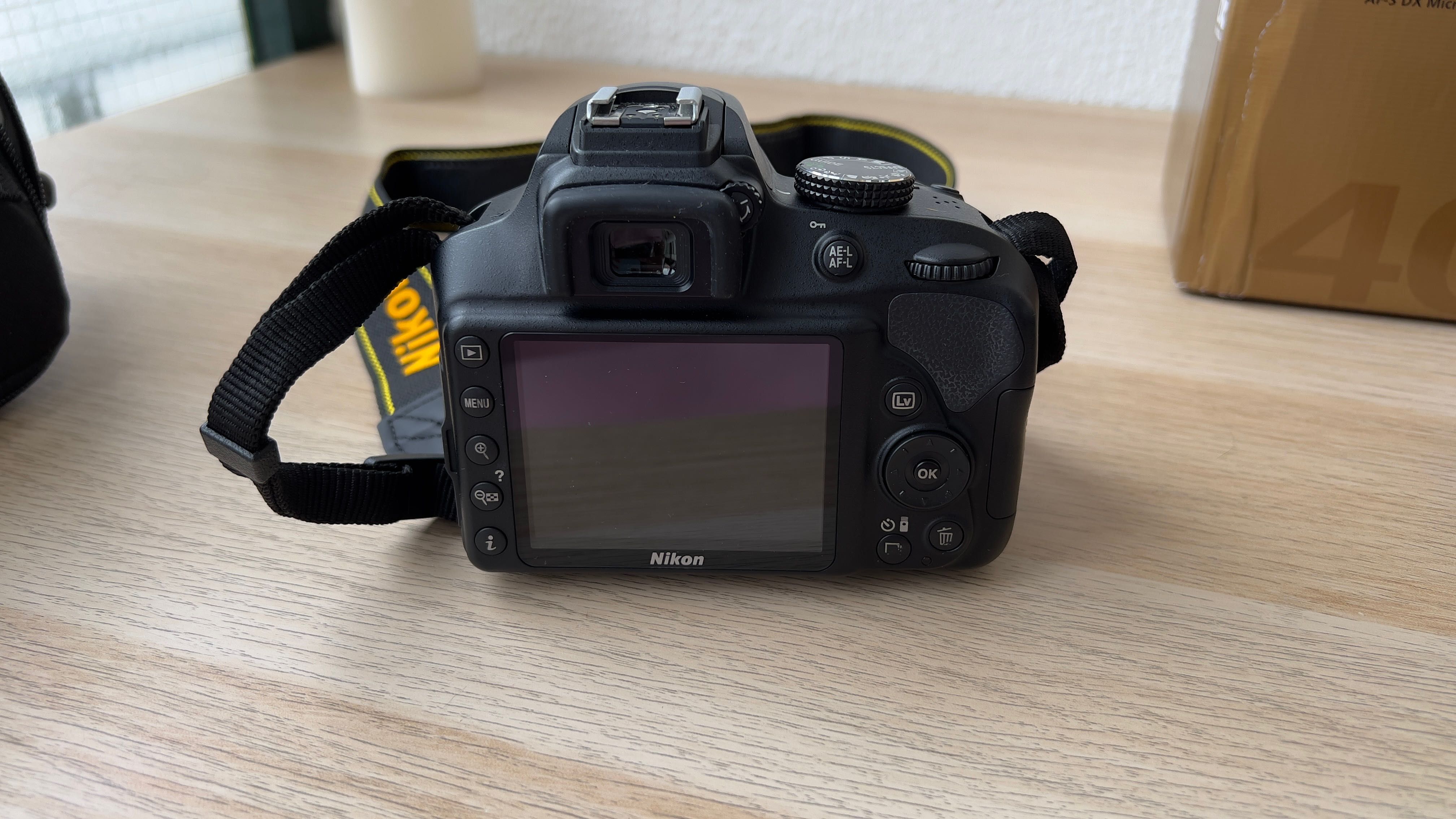 Nikon d3400 + 2 objetivas