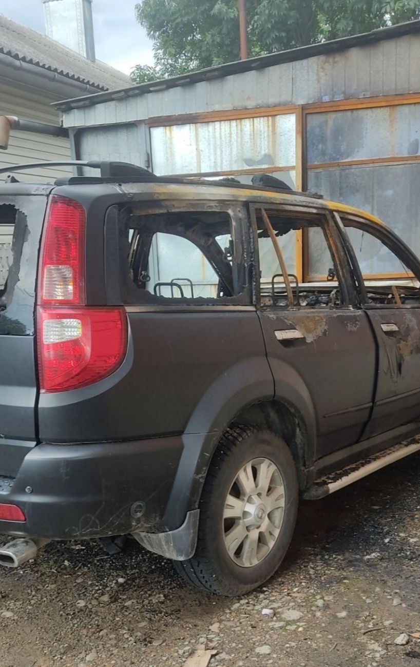 Great Wall Hover H2 після пожежі