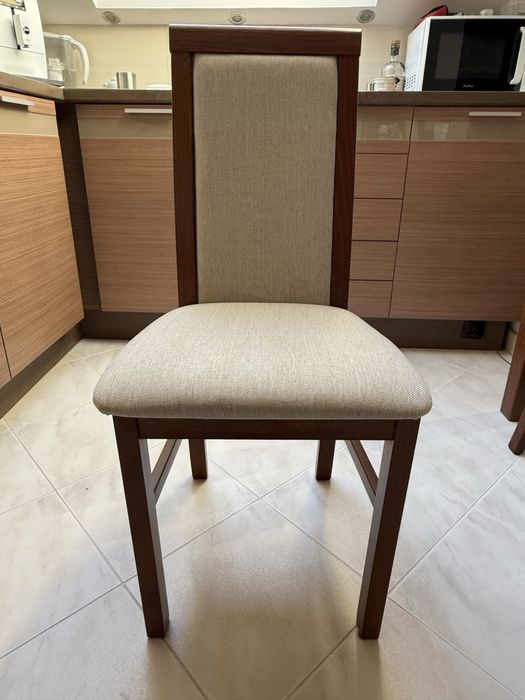 Krzesło tapicerowane 4 szt do kuchni jadalni