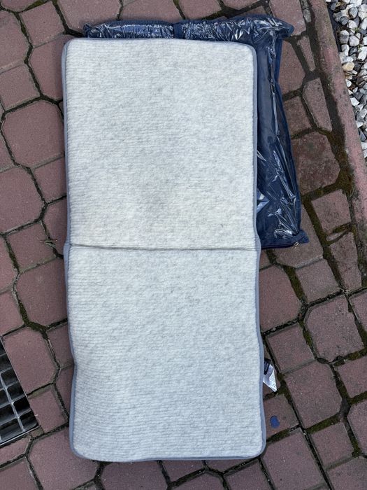 Materac składany wełniany 45x100 materacyk podkładka rehabilitacyjna