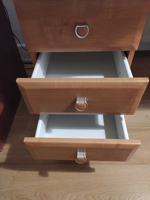 Biurko Black Red White