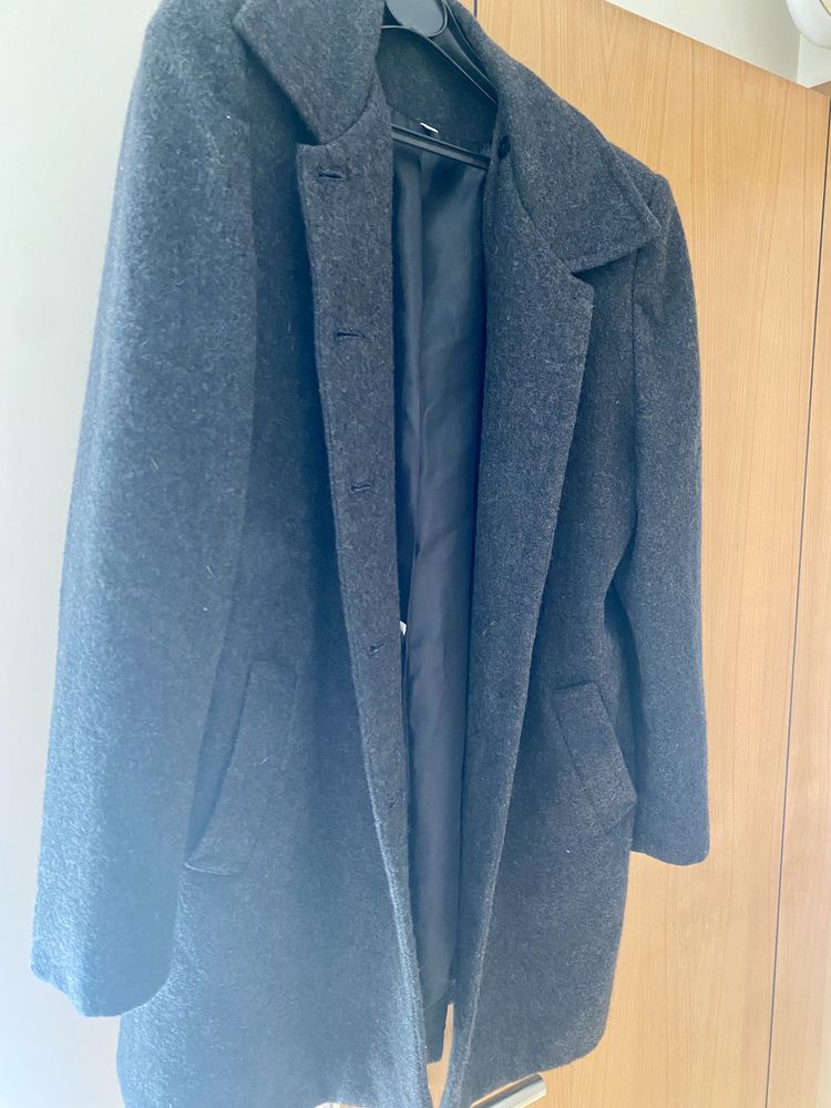 Sobretudo/casaco cinzento 40