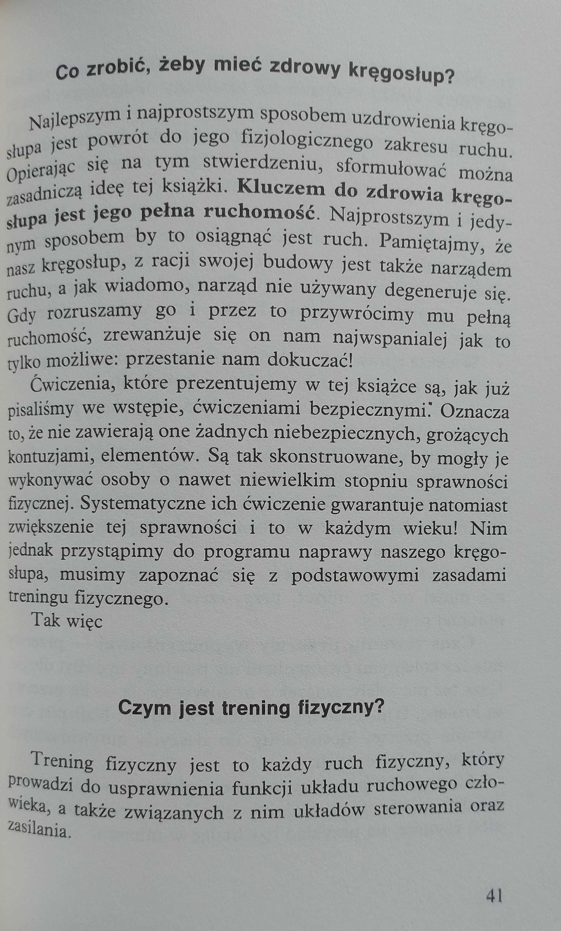 Kręgosłup klucz do zdrowia - Wiesław Niesłuchowski