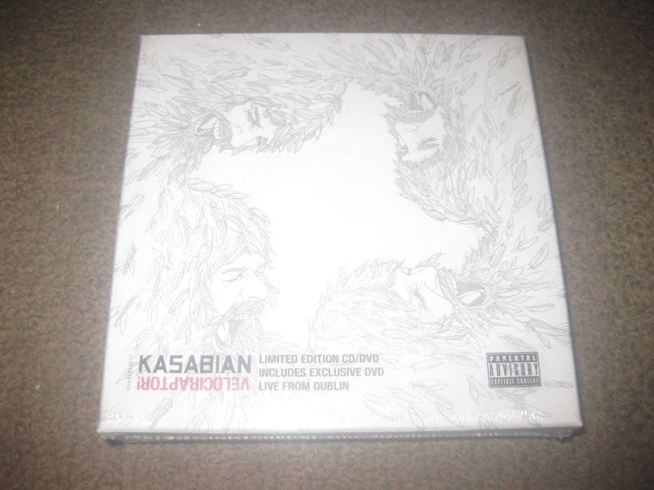 CD+DVD dos Kasabian "Velociraptor!" Box Set e Limited Edition/Selado!