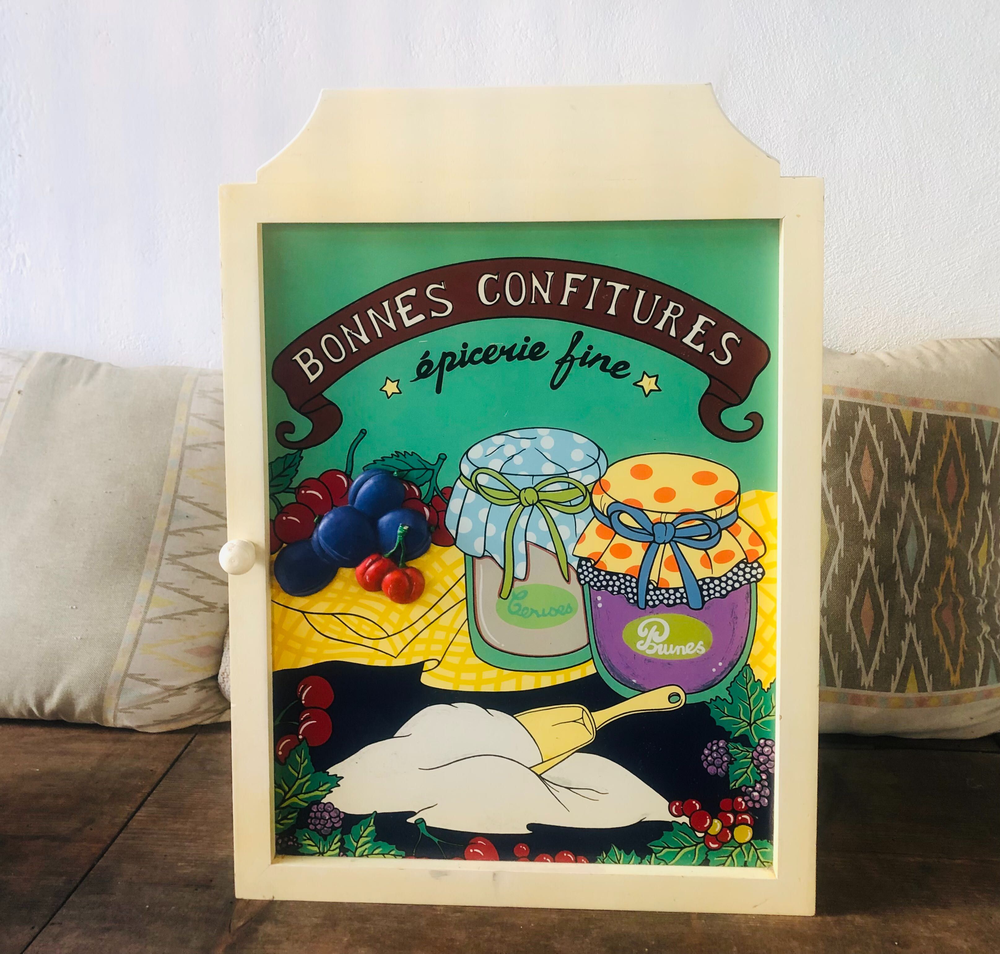 Expositor de cozinha para compotas, especiarias.