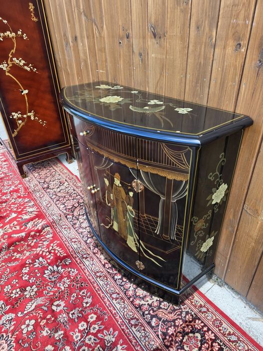 Chińska malowana komódka orientalna 100 cm #2037 Stylowy Węgrów